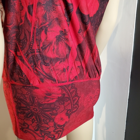 Vogue by Tip's 90s Y2k Off Shoulder Top or Dress - Picture 6 of 9